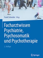 Cover von Facharztwissen Psychiatrie, Psychosomatik und Psychotherapie
