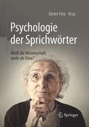 Cover von Psychologie der Sprichwörter