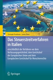 Cover von Das Steuerstreitverfahren in Italien