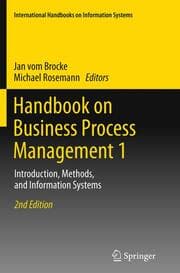 Cover von Handbook on Business Process Management 1