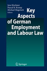 Cover von Key Aspects of German Employment and Labour Law