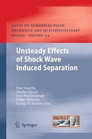 Cover von Unsteady Effects of Shock Wave induced Separation