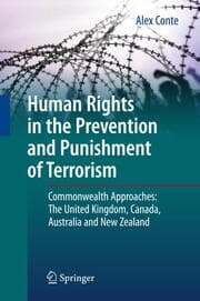 Cover von Human Rights in the Prevention and Punishment of Terrorism