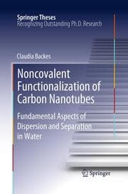 Cover von Noncovalent Functionalization of Carbon Nanotubes