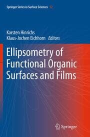 Cover von Ellipsometry of Functional Organic Surfaces and Films
