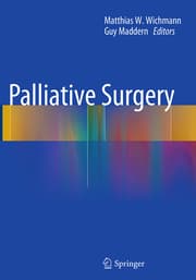 Cover von Palliative Surgery