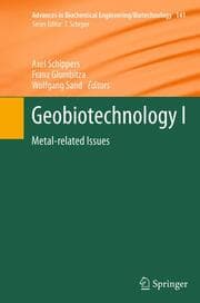 Cover von Geobiotechnology I