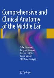 Cover von Comprehensive and Clinical Anatomy of the Middle Ear