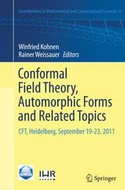 Cover von Conformal Field Theory, Automorphic Forms and Related Topics
