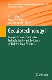 Cover von Geobiotechnology II