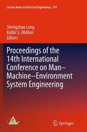 Cover von Proceedings of the 14th International Conference on Man-Machine-Environment System Engineering