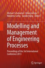 Cover von Modelling and Management of Engineering Processes