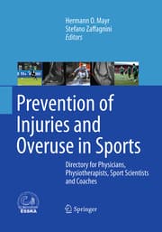 Cover von Prevention of Injuries and Overuse in Sports