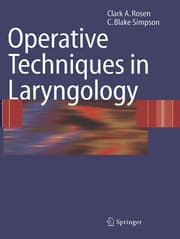 Cover von Operative Techniques in Laryngology