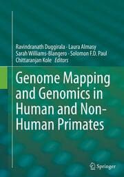 Cover von Genome Mapping and Genomics in Human and Non-Human Primates
