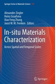 Cover von In-situ Materials Characterization