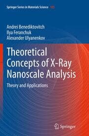 Cover von Theoretical Concepts of X-Ray Nanoscale Analysis
