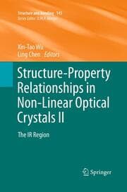 Cover von Structure-Property Relationships in Non-Linear Optical Crystals II