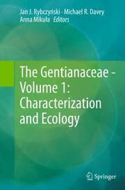 Cover von The Gentianaceae - Volume 1: Characterization and Ecology