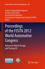 Cover von Proceedings of the FISITA 2012 World Automotive Congress