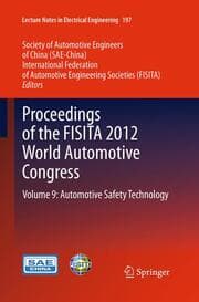 Cover von Proceedings of the FISITA 2012 World Automotive Congress