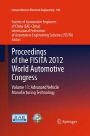 Cover von Proceedings of the FISITA 2012 World Automotive Congress