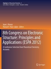 Cover von 8th Congress on Electronic Structure: Principles and Applications (ESPA 2012)