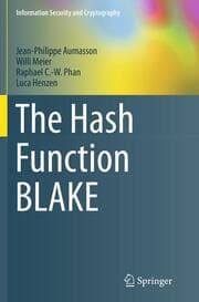 Cover von The Hash Function BLAKE