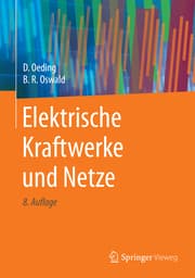 Cover von Elektrische Kraftwerke und Netze