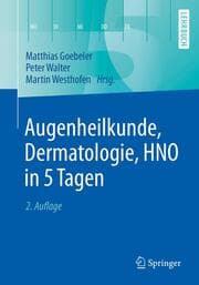 Cover von Augenheilkunde, Dermatologie, HNO in 5 Tagen