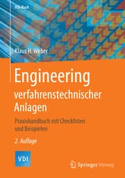 Cover von Engineering verfahrenstechnischer Anlagen