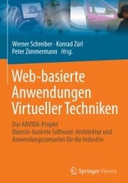 Cover von Web-basierte Anwendungen Virtueller Techniken