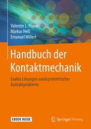 Cover von Handbuch der Kontaktmechanik
