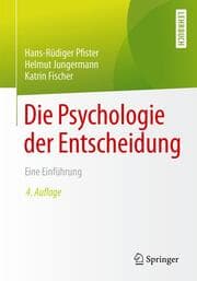 Cover von Die Psychologie der Entscheidung