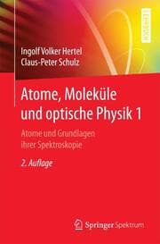 Cover von Atome, Moleküle und optische Physik 1