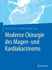 Cover von Moderne Chirurgie des Magen- und Kardiakarzinoms
