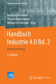 Cover von Handbuch Industrie 4.0 Bd.2