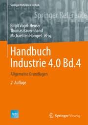 Cover von Handbuch Industrie 4.0 Bd.4
