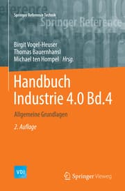 Cover von Handbuch Industrie 4.0 Bd.4