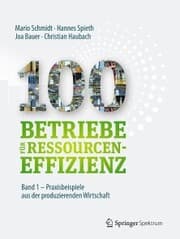 Cover von 100 Betriebe für Ressourceneffizienz - Band 1