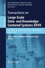 Cover von Transactions on Large-Scale Data- and Knowledge-Centered Systems XXVII