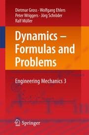 Cover von Dynamics - Formulas and Problems
