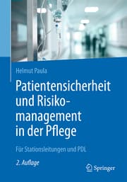 Cover von Patientensicherheit und Risikomanagement in der Pflege