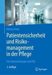 Cover von Patientensicherheit und Risikomanagement in der Pflege