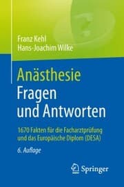 Cover von Anästhesie. Fragen und Antworten