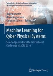 Cover von Machine Learning for Cyber Physical Systems