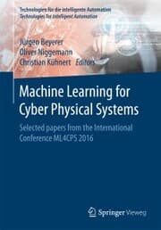 Cover von Machine Learning for Cyber Physical Systems