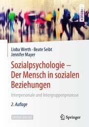 Cover von Sozialpsychologie - Der Mensch in sozialen Beziehungen