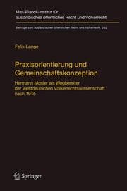 Cover von Praxisorientierung und Gemeinschaftskonzeption