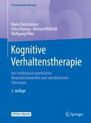 Cover von Kognitive Verhaltenstherapie bei medizinisch unerklärten Körperbeschwerden und somatoformen Störungen